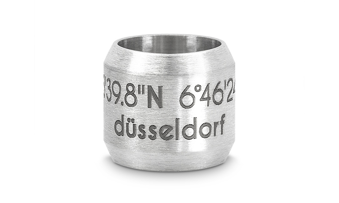 Bild von Bead "Düsseldorf" für "8mm" - Bänder